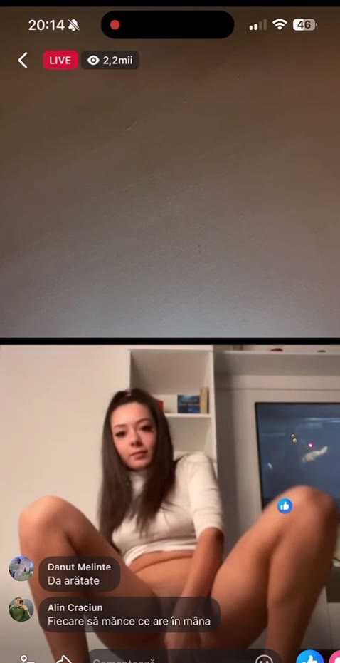 Amatoare româncă se fute tare pe canapea și ia sperma în gură